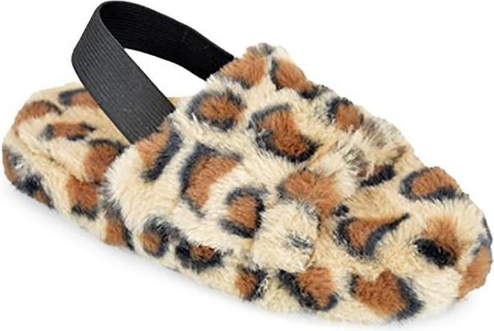 Slumberzzz Hausschuhe Leopard Gesteppt