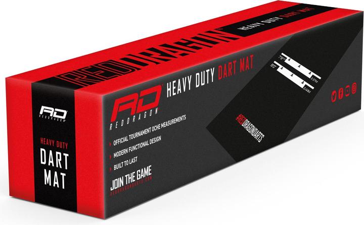 Produktbild Red Dragon Dartmatte Heavy Duty