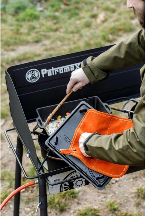 Actual product image Petromax Aramid Pro 300 pot holder (2 pieces) (Aramid, Leather)