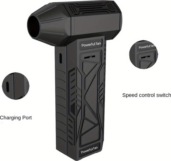 Image du produit PhoneLook Mini ventilateur manuel Turbofan