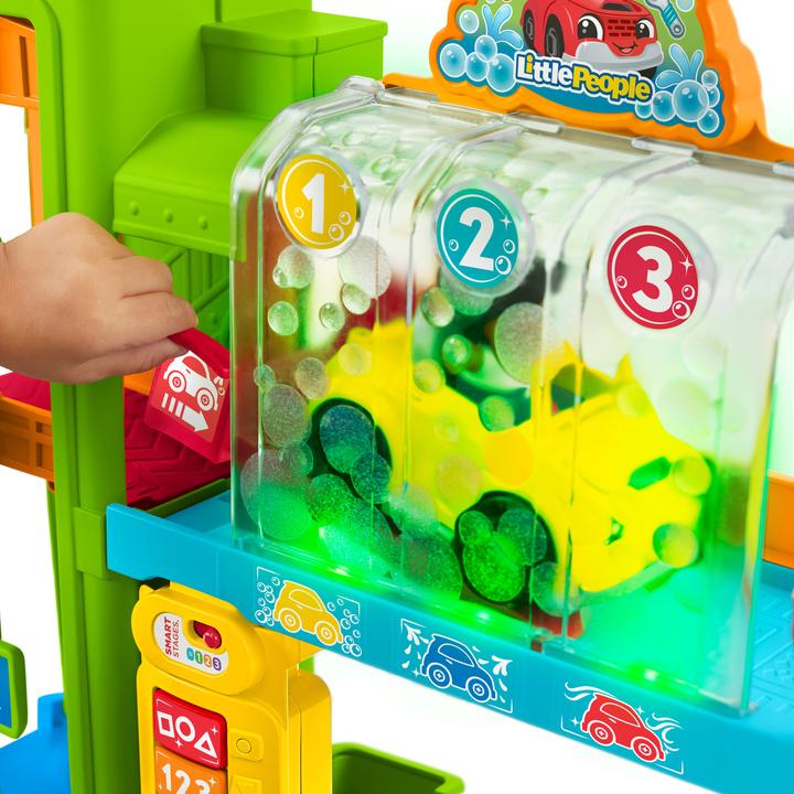 Productafbeelding Mattel Fisher-Price - Little People Auto Centrum (Nordics) (HRC60)