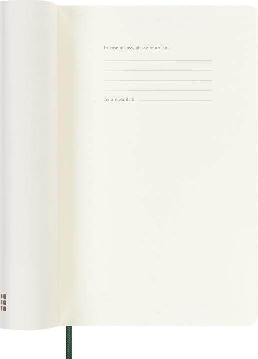 Produktbild Moleskine Wochen-Notizkalender (13 x 21 cm, Englisch)