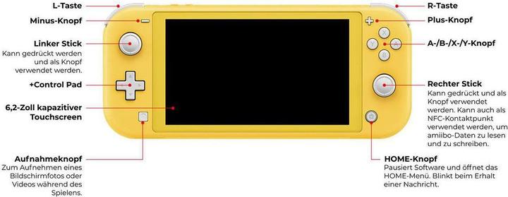 Actual product image Nintendo Switch Lite - Grey