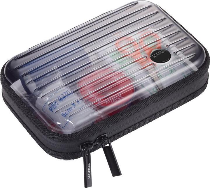Immagine prodotto Troika Custodia da viaggio CLEAR CASE, nera/trasparente (Custodia)
