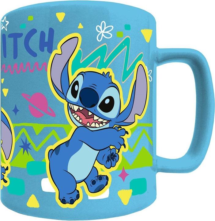 Actual product image Pyramid Lilo & Stitch fuzzy mug Stitch (440 ml, 1 x)