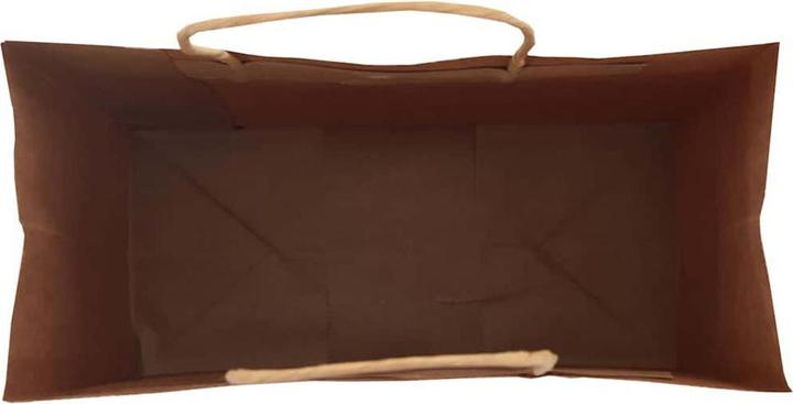 Immagine prodotto VidaXL Sacchetti di carta kraft 50 pezzi con manico marrone 18x8x22 cm (Borsa da regalo, 50 x)