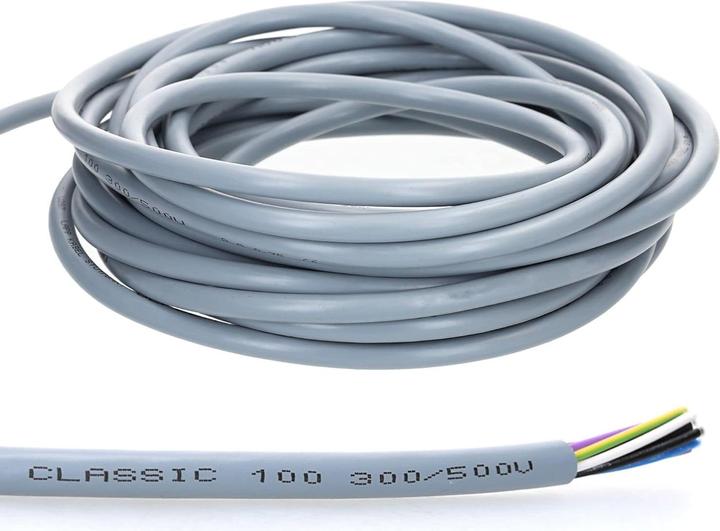 Produktbild Lapp 10 Meter 0010004 Ölflex Classic 100 farbcodierte PVC-Steuerleitung 6x0,5 mm² mit grün-gelben Sc (10 m)
