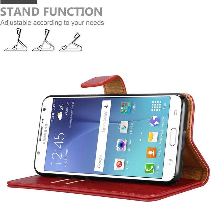 Produktbild Cadorabo Book Luxury Cover (Samsung Galaxy J7)