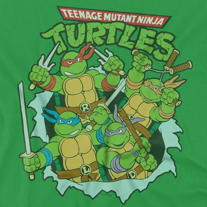 Immagine prodotto Teenage Mutant NT Maglietta Gruppo Retro Uomo (XXL)