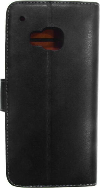 Actual product image OEM Slim Leather Book Case for HTC M9 - black 4250710561445 (HTC One M9, HTC One M9s)