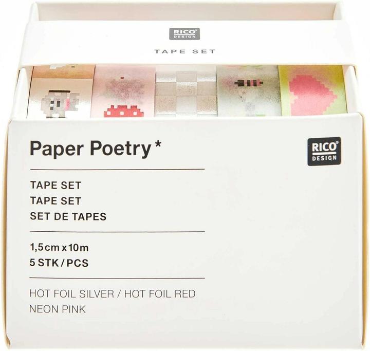 Actual product image Rico Design Tape Set Futschikato, Pixel FSC.300804