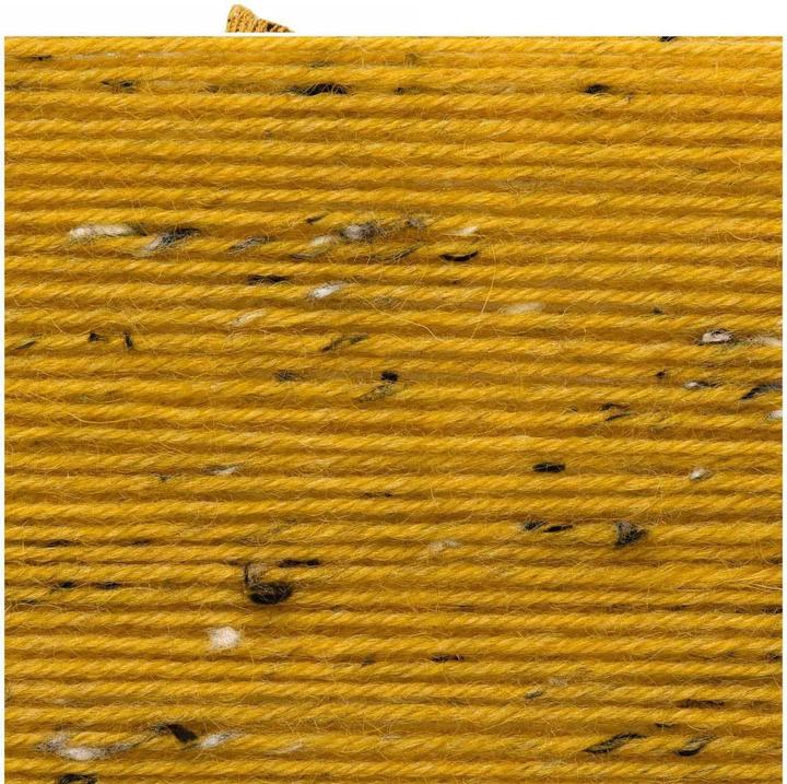 Produktbild Rico Design Wolle Soft Tweed für Socken 4-fädig, 100 g, Senfgelb (375 m)