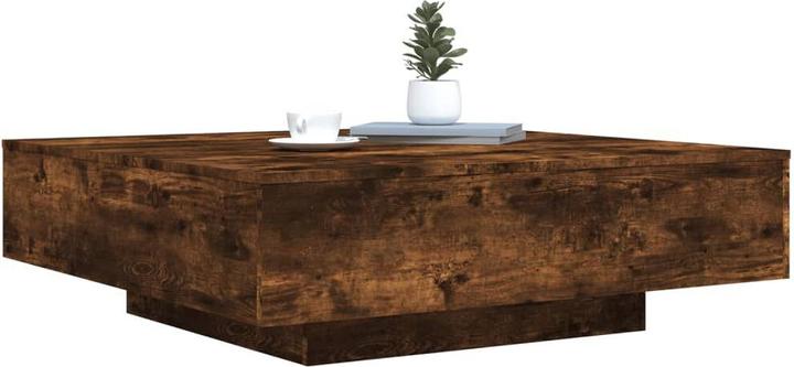Productafbeelding VidaXL Salontafel met LED verlichting (100 x 100 x 31 cm)