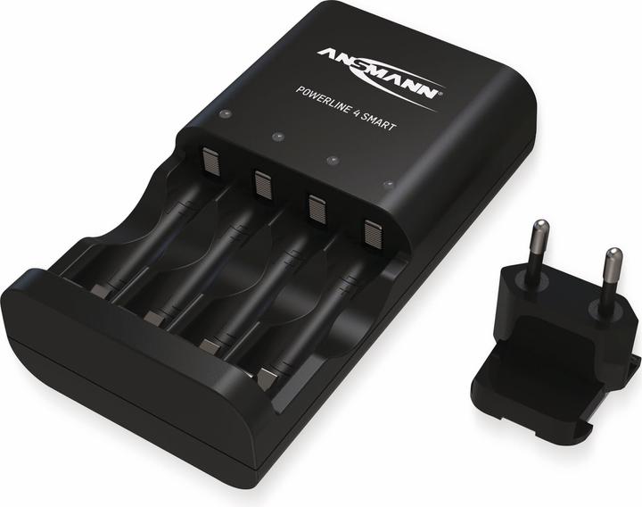 Produktbild Ansmann Akku-Ladeger?t Powerline NiMH/NiCD Mignon AA/Micro AAA (1 Stk., Akku)
