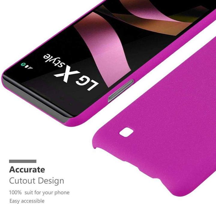 Produktbild Cadorabo Hard Cover Frosty Cover (LG X Power)