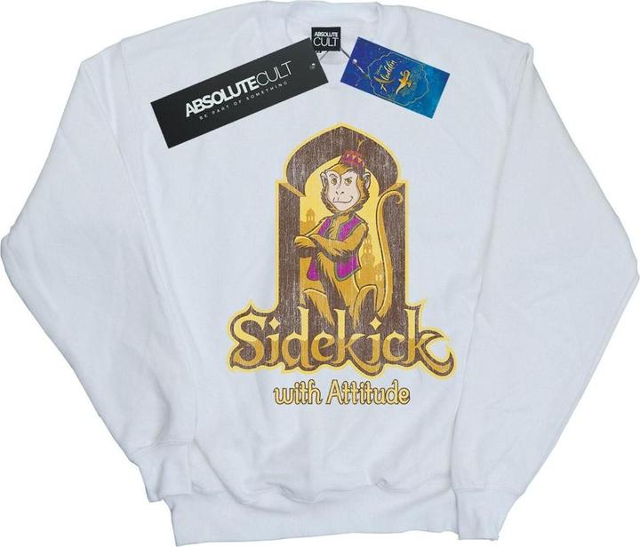 Disney Aladdin Movie Abu Sidekick With Attitude Sweatshirt (XXL)