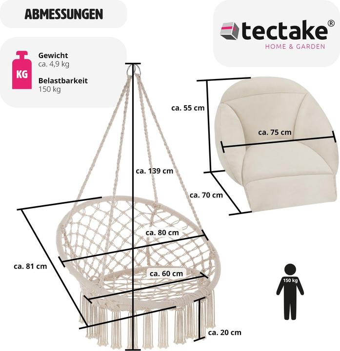 Immagine prodotto tectake Samira (150 kg)