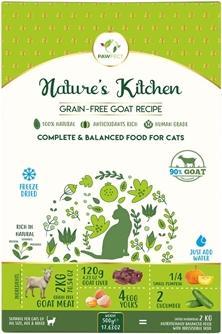 Actual product image Pawfect Freeze Dried Foods Cat Goat Recipe - 500 Gr (569 g)