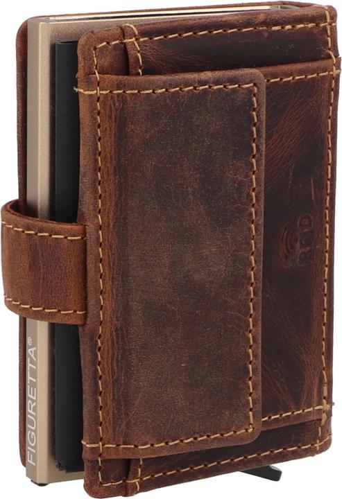 Produktbild Greenburry Vintage Geldbörse RFID Schutz Leder 7.5 cm