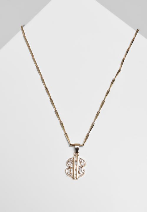 Immagine prodotto Urban Classics Collana piccolo dollaro (40% di ottone, 60% di zinco)