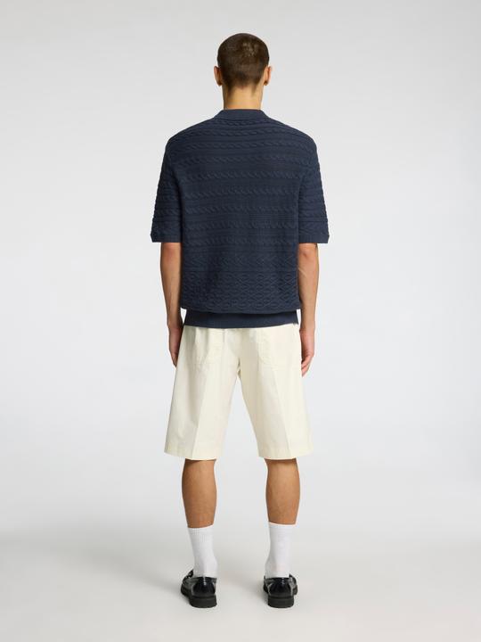 Immagine prodotto Selected Homme Kurzärmeliges Polohemd aus Strick (S)