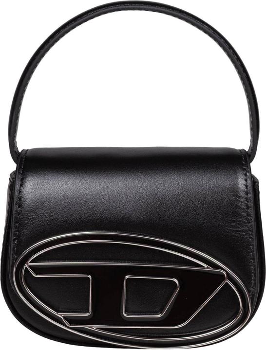 Actual product image Diesel 1dr leather handbag black