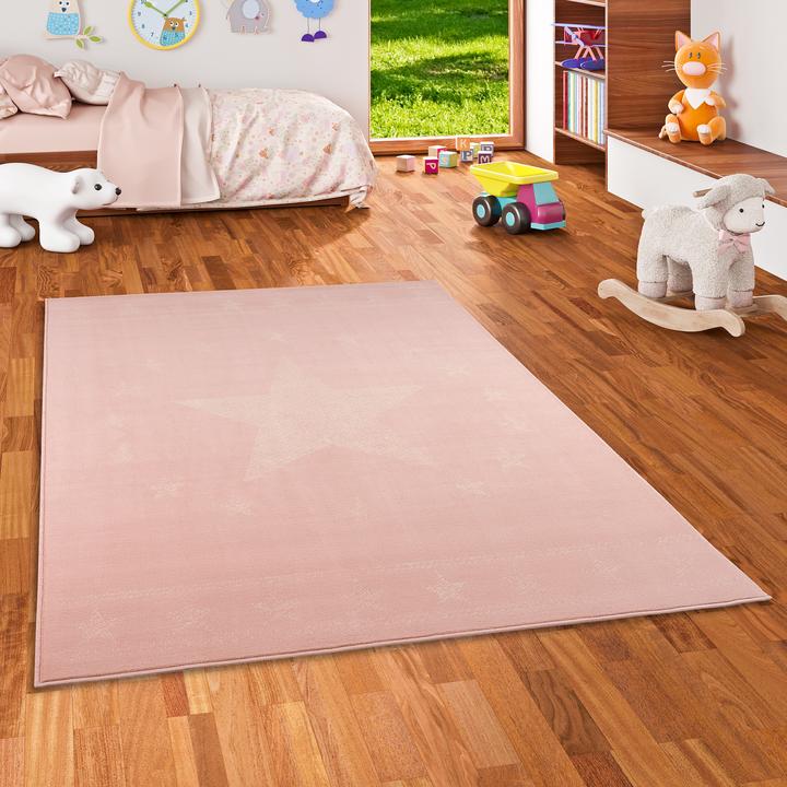 Produktbild Pergamon Kinder und Jugend Teppich Trendline Modern Stars (140 x 200 cm)