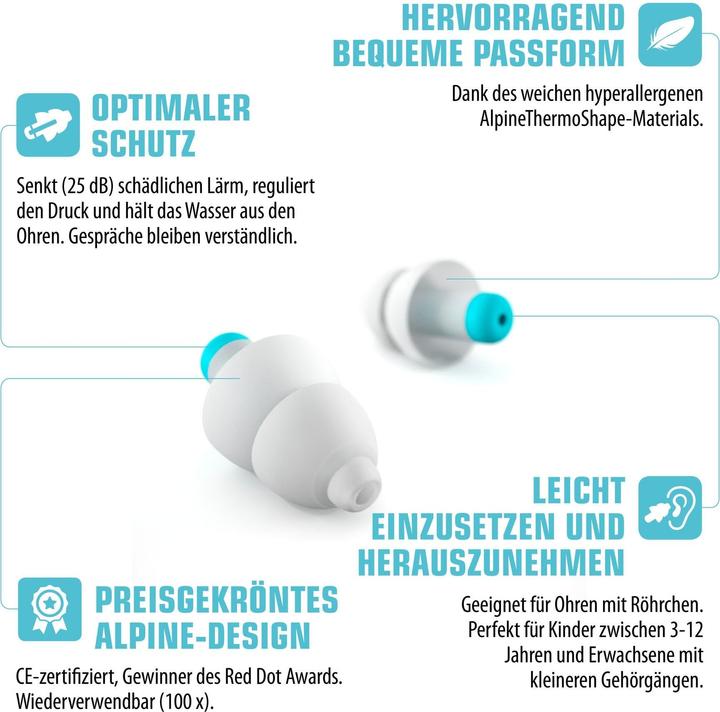 Produktbild Alpine Pluggies Kids (2 x)