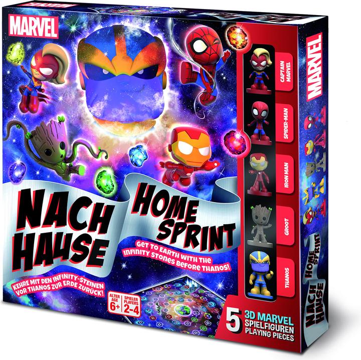 Actual product image ASS Altenburg C75840390 - Disney Marvel - Home / Goose Game, from 6 years, 2-4 players (German)