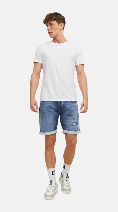 Actual product image Jack & Jones Rick Icon GE 633 Indigo Knit Jeansshorts (XXL)