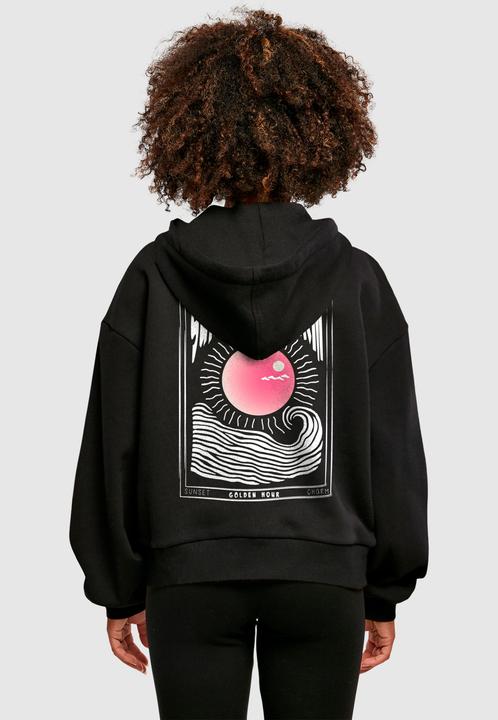 Actual product image Merchcode Ladies Sunset Charm Oversized Hoody - 170047 (4XL)
