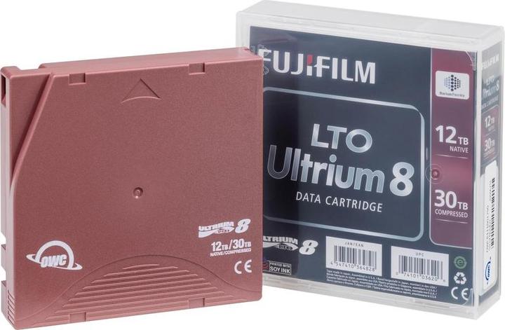 OWC Ultrium 8 LTO-8 Data Cartridge for Ultrium 8 (LTO-8) Drives (LTO-8 Ultrium, 12000 GB)