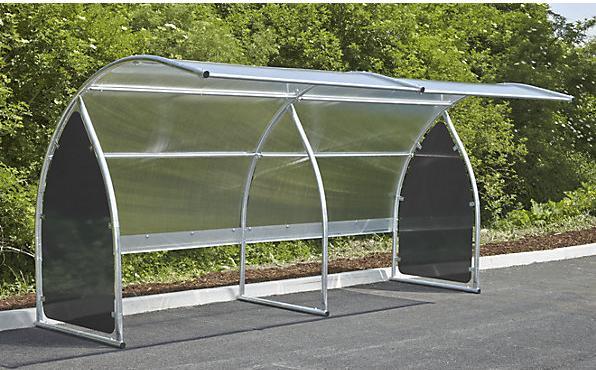 Actual product image Mottez Shelter with side flap for B800VNO