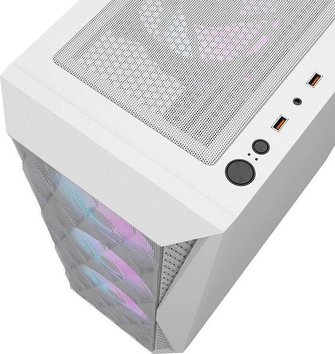 Actual product image Darkflash Tech Computer case Darkflash DK352 Mesh (white) (ATX, E-ATX)