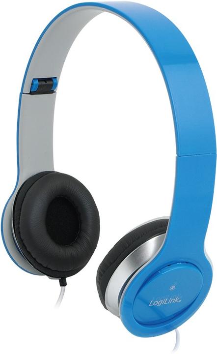 Image du produit LogiLink Casque d'écoute stéréo pour le sourire (Filaire)