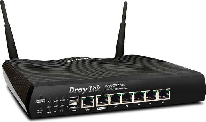 Actual product image Draytek Dual-Band WiFi Router Vigor 2927ac