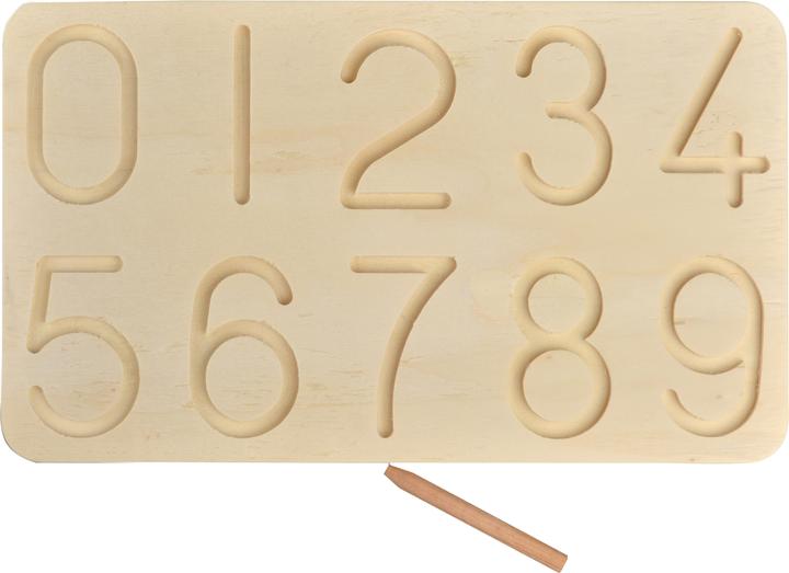 Immagine prodotto Intellectiki Tavola per scrivere i numeri in legno