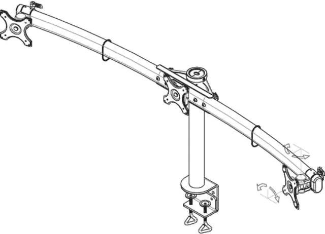Actual product image Neomounts Fpma-D700d3 (Table, 27")