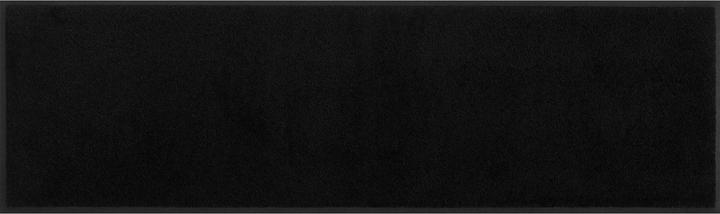Wash + Dry Shoe size doormat, black (35 x 120 cm)