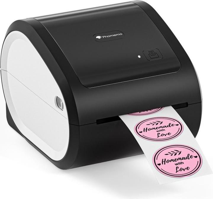 Actual product image Phomemo D520-BT Bluetooth thermal barcode and address label printer (203 dpi)