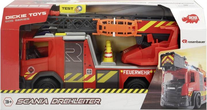 Actual product image Dickie Fire engine with water spray