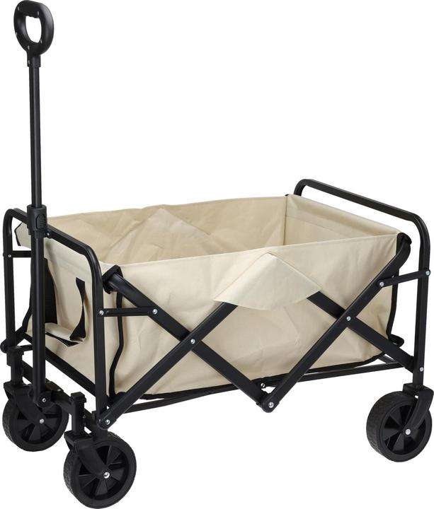 Produktbild Mojawo Faltbarer Bollerwagen Transportwagen Handwagen Gartenwagen Stahlrahmen