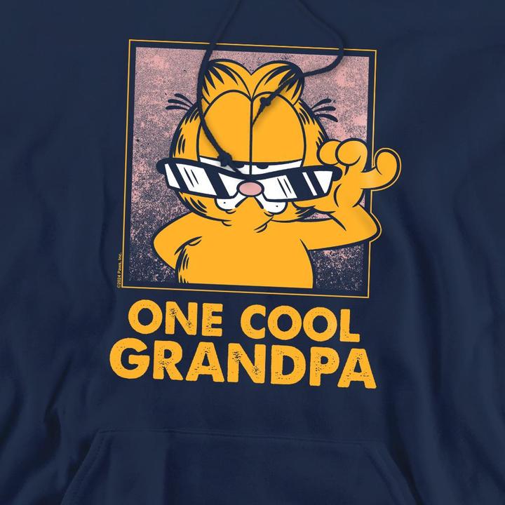 Produktbild Garfield One Cool Grandpa Kapuzenpullover Vatertag (L)