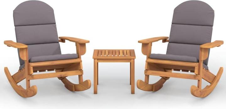 Produktbild VidaXL 3-tlg. Garten-Lounge-Set Adirondack Massivholz Akazie