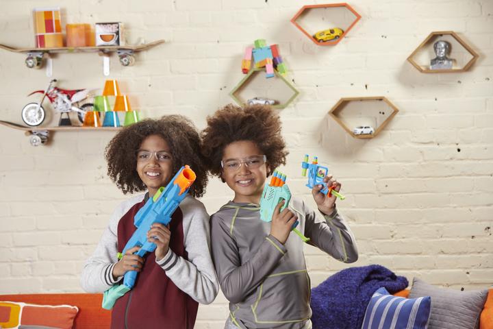 Produktbild Nerf Elite 2.0 Tactical Pack, 3er-Pack, Operator DB-2 Blaster, Trio TD-3 Blaster, Ace SD-1 Blaster