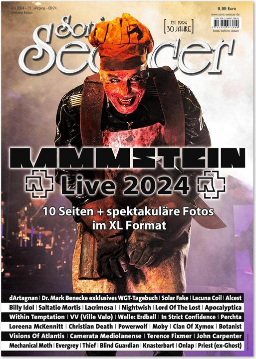 Produktbild Sonic Seducer 06/2024+Lim.Rammstein-Ed. (Deutsch, 2024)