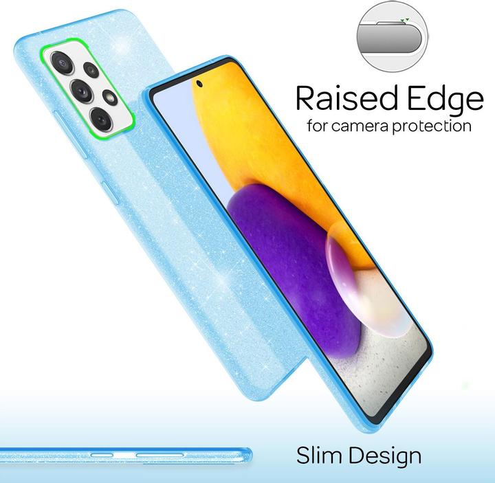 Produktbild Nalia Glitzer Handyhülle (Samsung Galaxy A72)