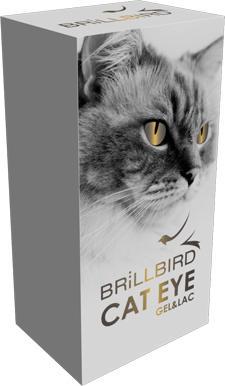 BrillBird Cat Eye Gel&Lac “Gold” – 5ml (Gold, Gel-Effekt Nagellack)