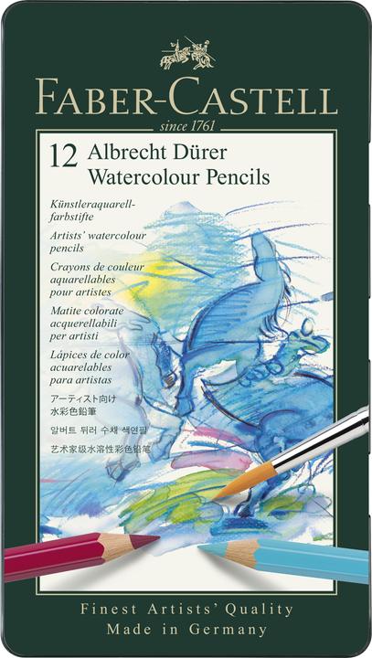 Immagine prodotto Faber-Castell Matita acquerello Albrecht Dürer (Multicolore, 12 x)