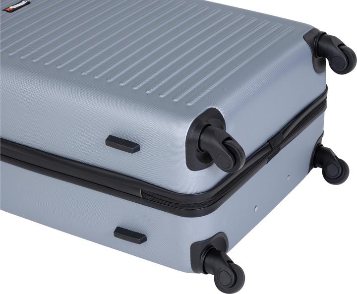 Actual product image Koor Travel case set of 3, silver grey (32 l, L (90 - 115l))